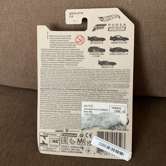 Rare Forza Horizon Porsche 911 GT3 RS hot wheels - Picture 3 of 3